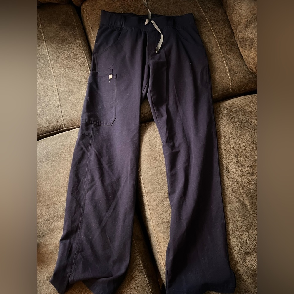 Navy Blue Figs Scrubs